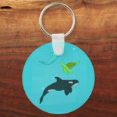 Porte-clés Animaux marins (Recto)