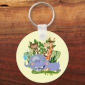Porte-clés Animaux mignons de safari (Recto)
