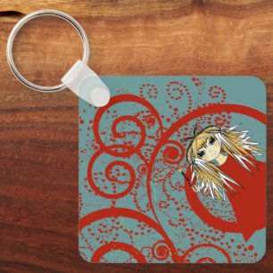 Porte-clés Anime Amour - Personnaliser -