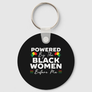 Porte-clés Animé par les femmes noires avant moi Histoire des
