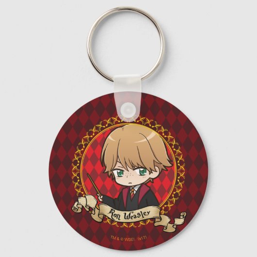 Porte-clés Anime Ron Weasley (Recto)