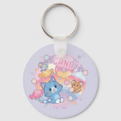 Porte-clés Anime Tom et Jerry Candy Party (Recto)