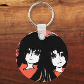 Porte-clés Anime Twins (Recto)