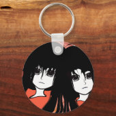 Porte-clés Anime Twins (Recto)