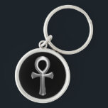 Porte-clés Ankh<br><div class="desc">L'ankh, également connu sous le nom de souffle de la vie, la clé du Nil ou ansata de noeud était le caractère hiéroglyphique égyptien antique qui a lu la "vie". Il représente le concept de la vie éternelle, qui est la signification générale du symbole. NOTEZ SVP : C'EST UNE IMAGE...</div>