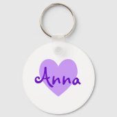 Porte-clés Anna en violet (Recto)