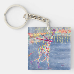 Porte-clés Annabelle sur le porte - clé de glace