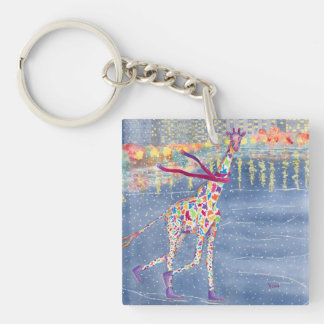 Porte-clés Annabelle sur le porte - clé de glace