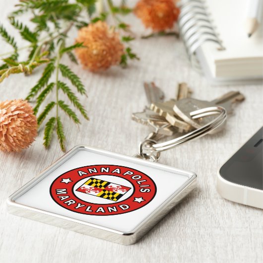 Porte-clés Annapolis Maryland (Côté)