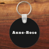 Porte-clés Anne-Rose (Recto)