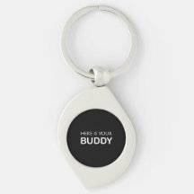 Anneau à clé Buddy moderne - porte - clé minimalis
