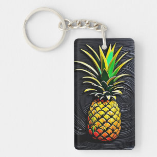 Porte-clés Anneau de clé à ananas
