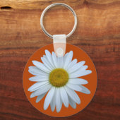 Porte-clés anneau de clé marguerite (Recto)