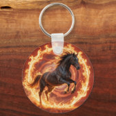 Porte-clés Année chinoise du Cheval de Feu (Recto)