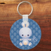 Porte-clés Année chinoise du lapin (Recto)