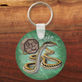 Porte-clés Année chinoise du zodiaque de l'art serpent (Recto)