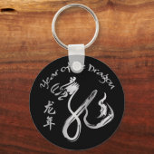Porte-clés Année d'argent du dragon (Recto)