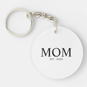 Porte-clés Année de création de maman