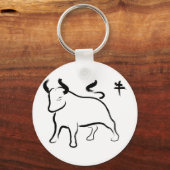 Porte-clés Année de l'Ox (Recto)