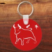 Porte-clés Année de l'Ox (Recto)