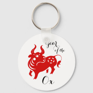 Porte-clés Année des Magnets de l'Horoscope chinois de l'Ox