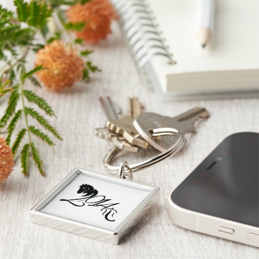 Porte-clés Année du cheval 2014 (Côté)