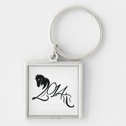 Porte-clés Année du cheval 2014 (Devant)