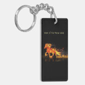 Porte-clés Année du Cheval 2026 (Cheval de Feu) (Devant gauche)