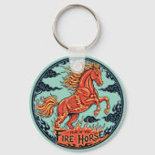 Porte-clés Année du Cheval de Feu (Verso)