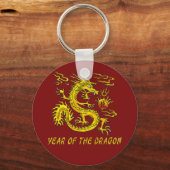 Porte-clés Année Du Dragon (Recto)
