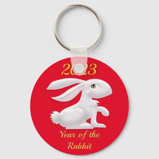 Porte-clés Année du lapin (Recto)