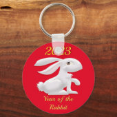 Porte-clés Année du lapin (Recto)