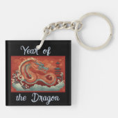 Porte-clés Année du Porte - clé du dragon (Dos)