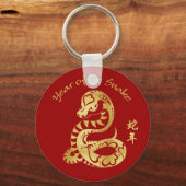 Porte-clés Année du serpent 2013 (Recto)