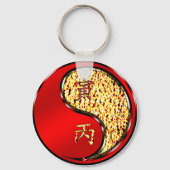 Porte-clés Année du tigre d'incendie (Verso)
