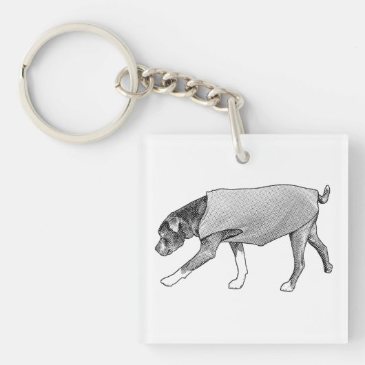 Porte-clés Années Portées avec Légèreté (Devant)