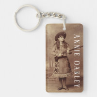Annie Oakley Sharpshooter Porte - clé acrylique