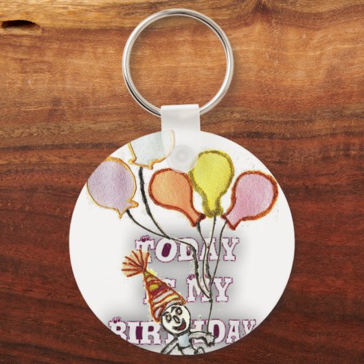 Porte-clés Anniversaire (Recto)