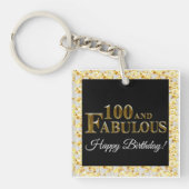 Porte-clés Anniversaire 100 ans (Devant)