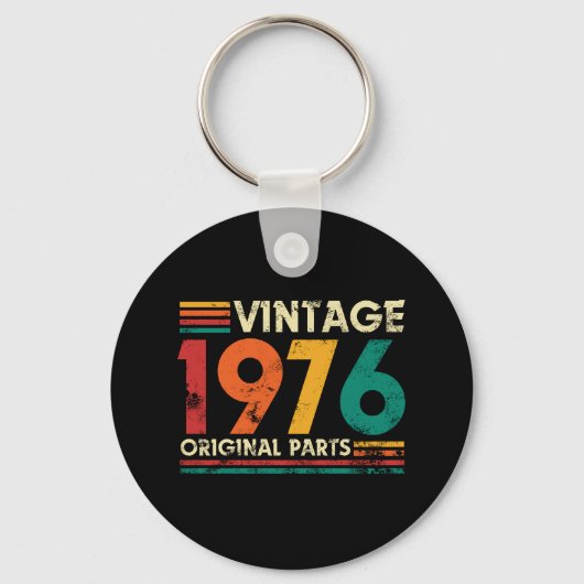 Porte-clés Anniversaire 1976 50 ans (Recto)