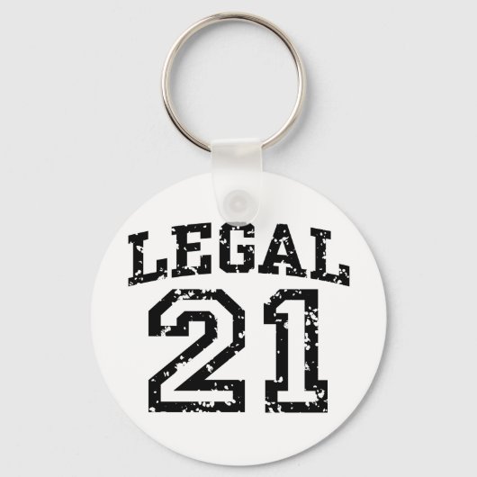 Porte-clés Anniversaire 21 ans (Recto)