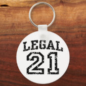 Porte-clés Anniversaire 21 ans (Recto)