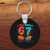 Porte-clés Anniversaire 7 Ans J'avais 6 Ans Maintenant J'ai 7 (Recto)