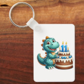 Porte-clés Anniversaire de Dino 11 ans (Recto)