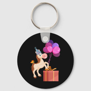 Porte-clés Anniversaire de enfant Party Cute Animal Horse Lov