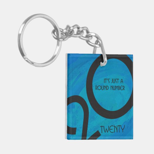 Porte-clés Anniversaire de la Décennie bleue (Devant gauche)