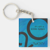 Porte-clés Anniversaire de la Décennie bleue (Devant)