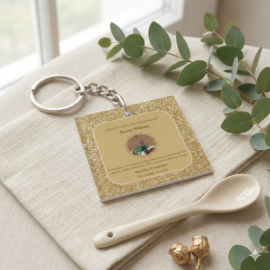 Porte-clés Anniversaire de l'église de reconnaissance du past