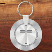 Porte-clés Anniversaire de l'église pas cher Faveurs croiser (Verso)