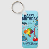 Porte-clés Anniversaire de Poisson Drôle (Recto)